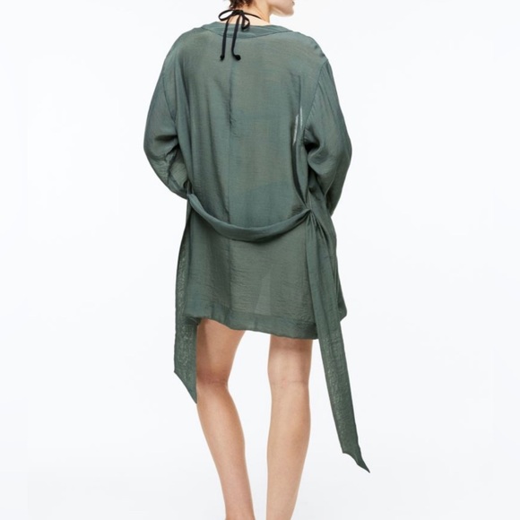 H&M tie belt beach kaftan - Picture 3 of 8